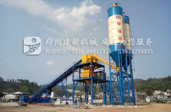 建新再次贏(yíng)得云南普洱時(shí)產(chǎn)成套90立方混凝土攪拌站訂單